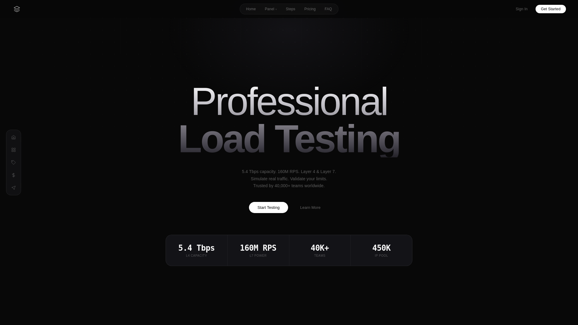 website screenshot of https://stresse.st/