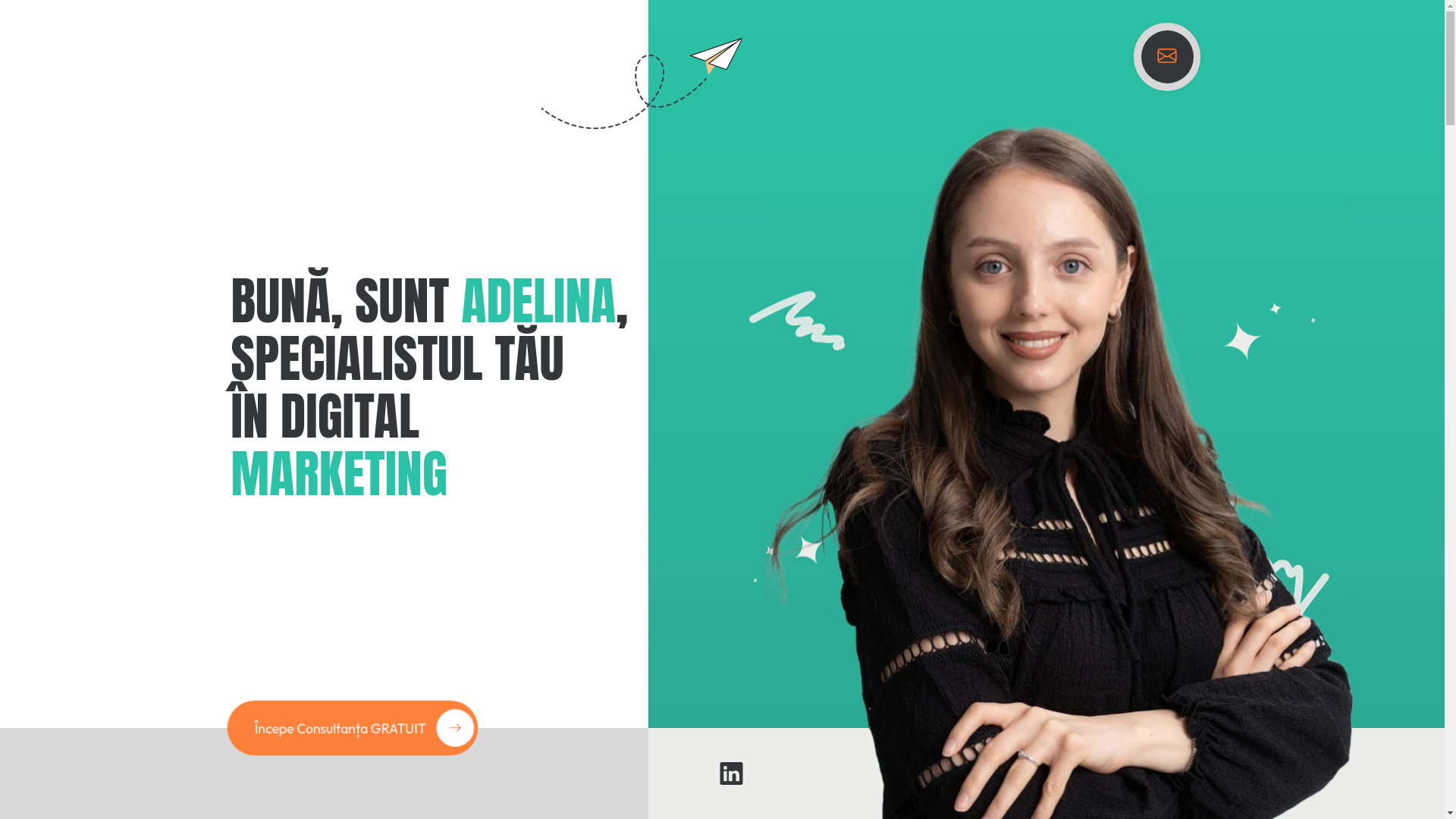 website screenshot of https://consultantmarketing.ro/