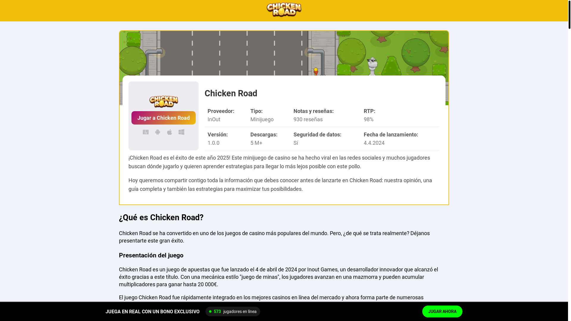 website screenshot of https://chicken-road-gr.pages.dev/