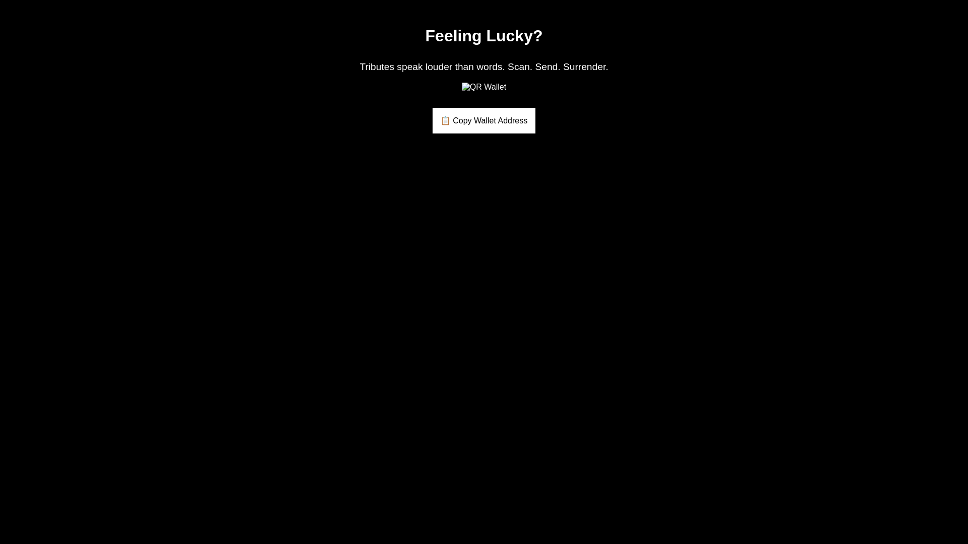 website screenshot of https://feelinglucky-x.pages.dev/