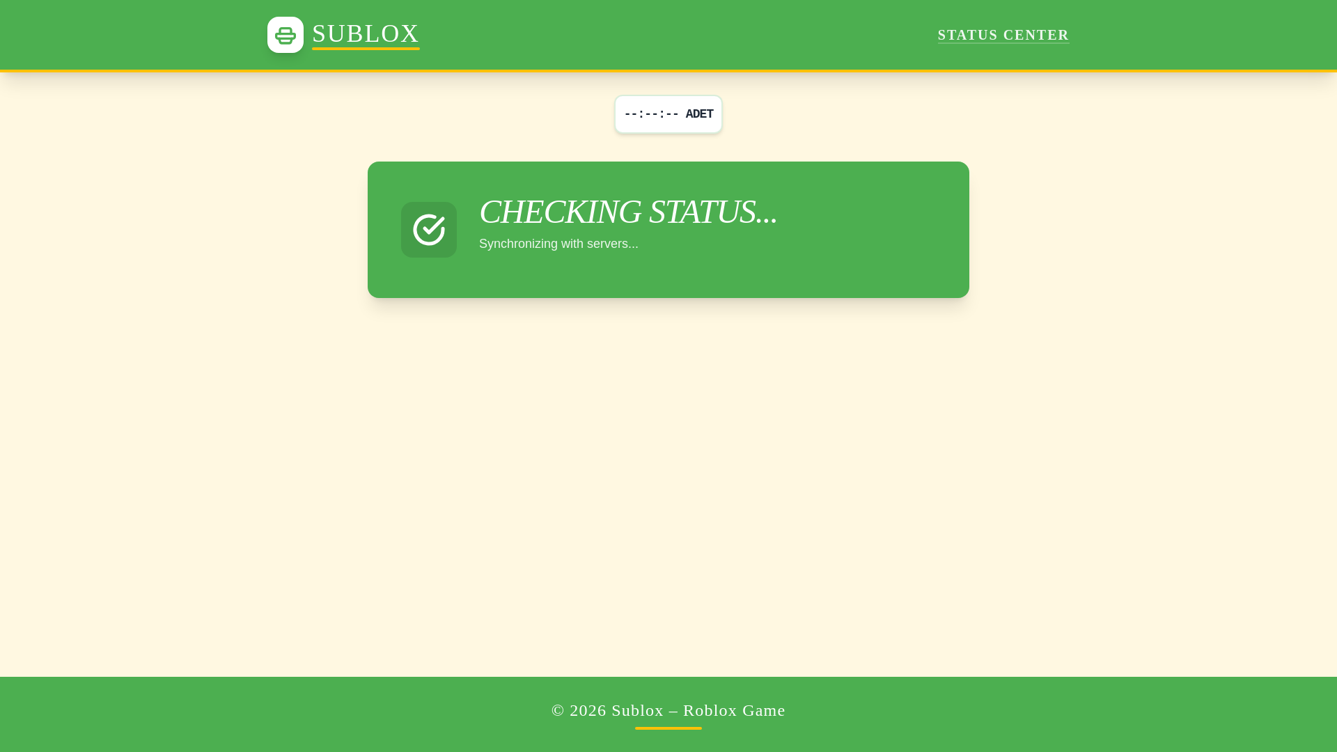 website screenshot of https://stausublox.pages.dev/