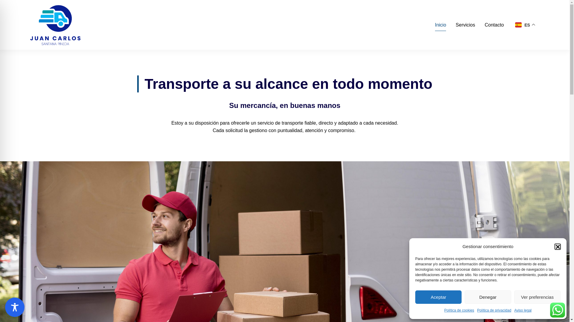website screenshot of https://juancarlossantana.com/