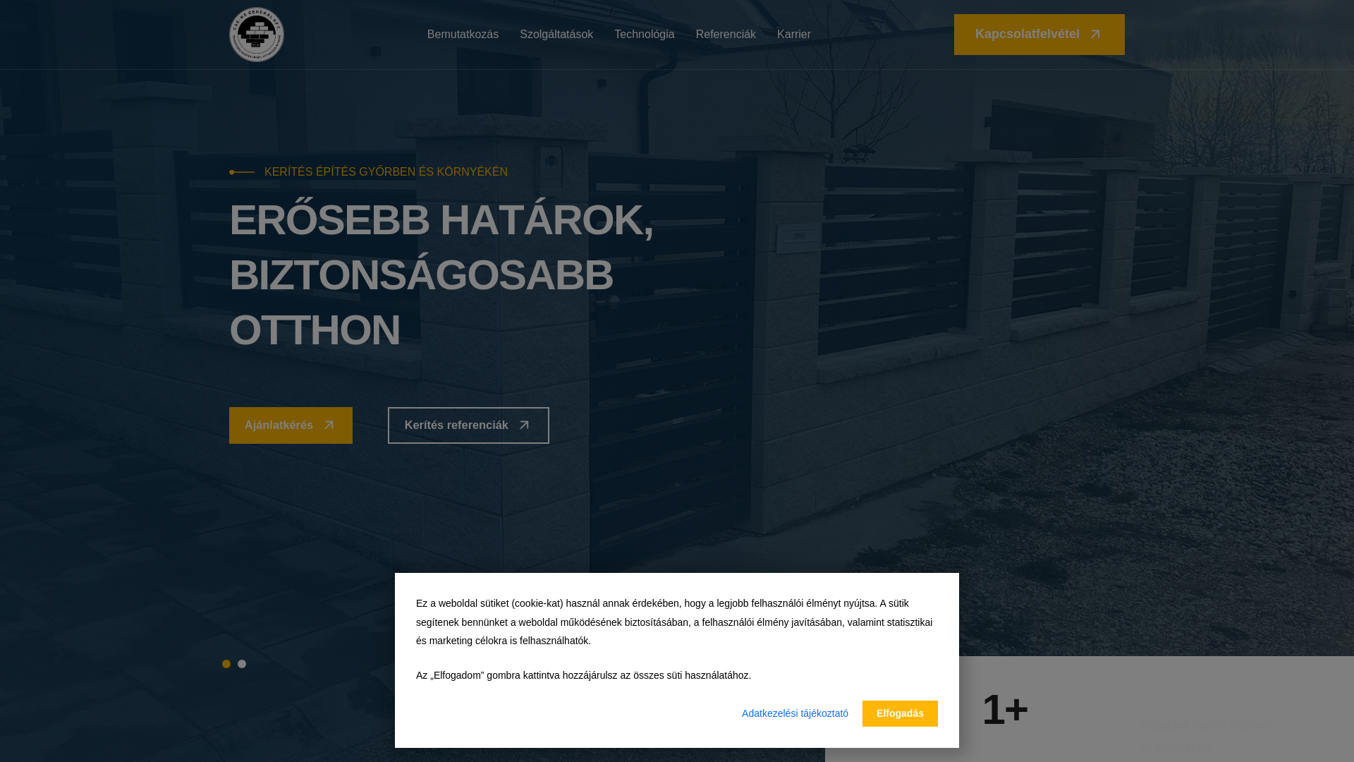 website screenshot of https://kokerites.hu