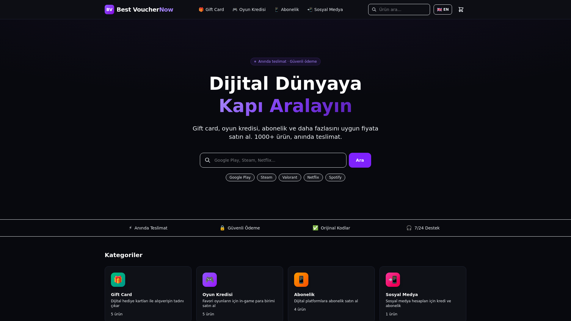 website screenshot of https://bestvouchernow.com