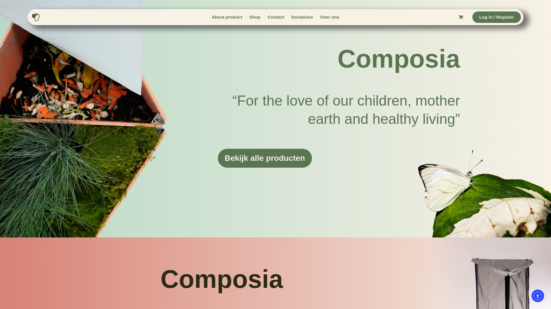 website screenshot of https://composia.eco/