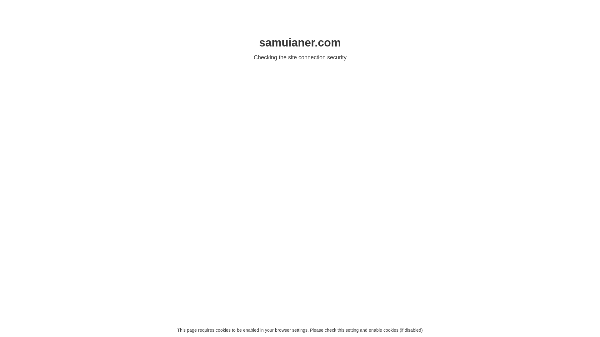 website screenshot of https://samuianer.com/