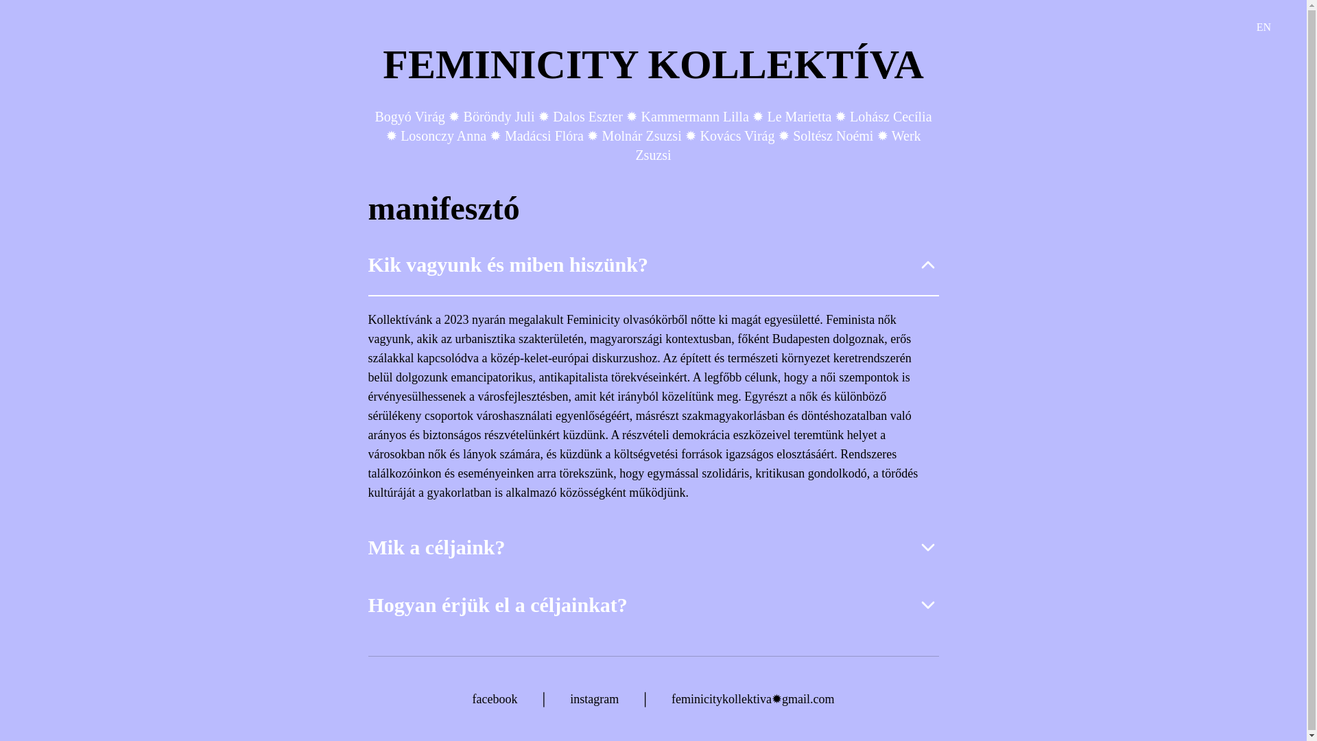 website screenshot of https://feminicity.pages.dev/