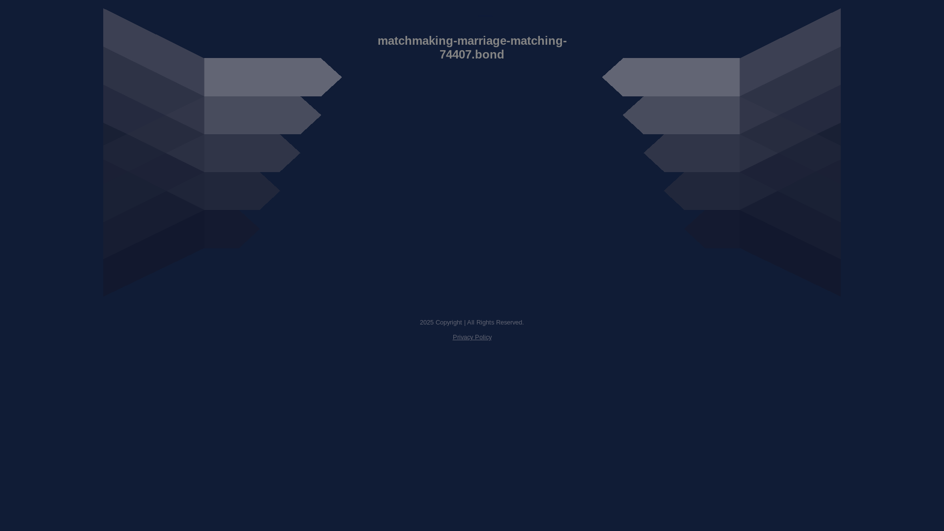 website screenshot of https://matchmaking-marriage-matching-74407.bond/