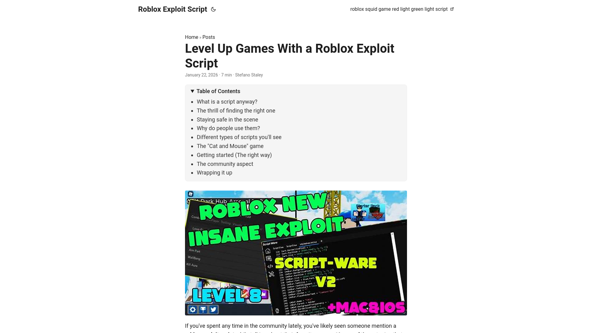 website screenshot of https://roblox-exploit-script.pages.dev/