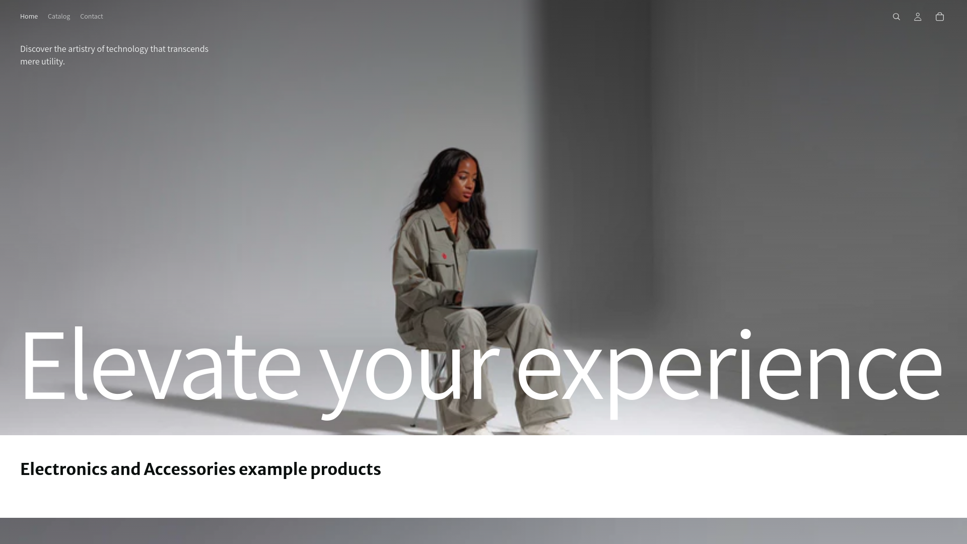 website screenshot of https://anygeartech.store/