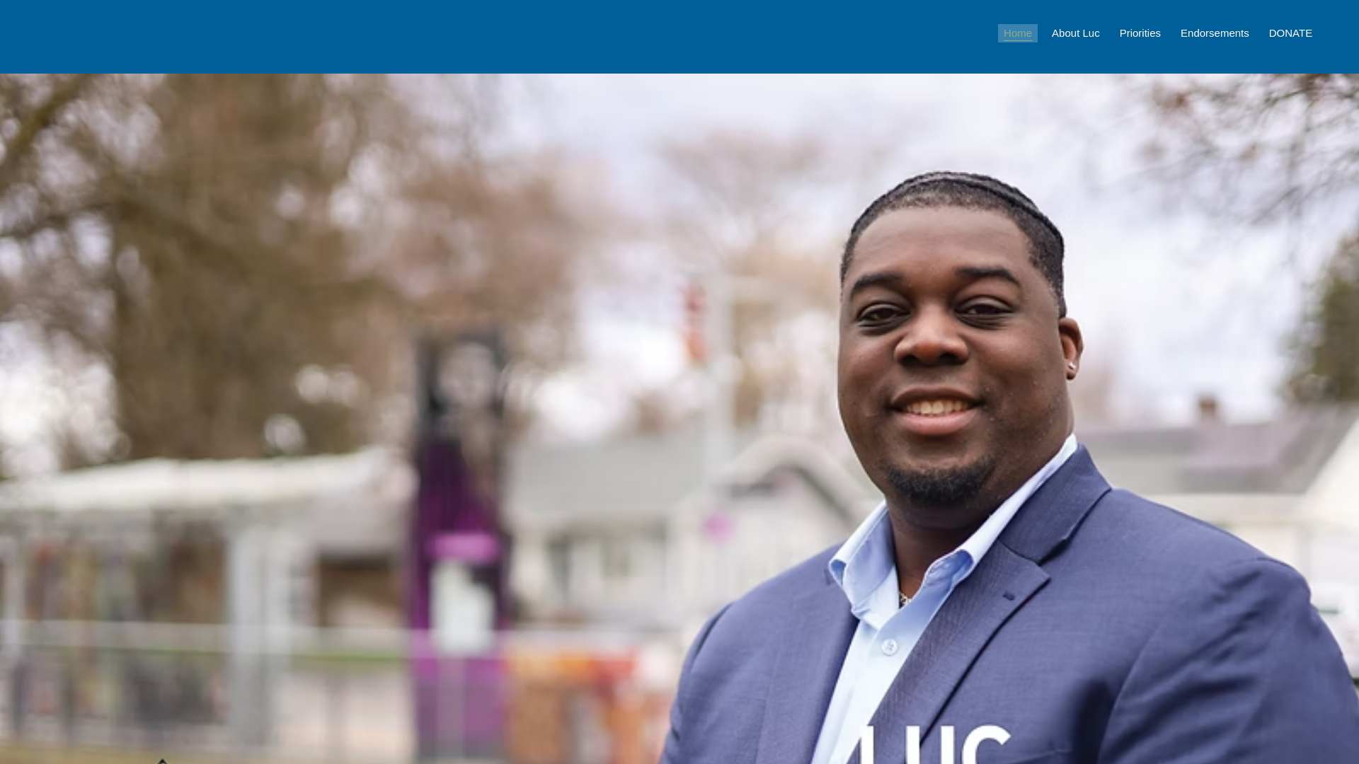 website screenshot of https://electluc.org