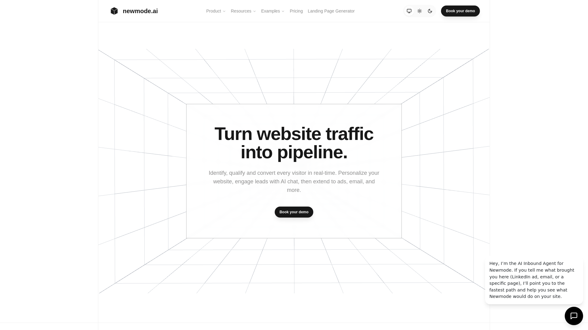 website screenshot of https://algomohub.com/