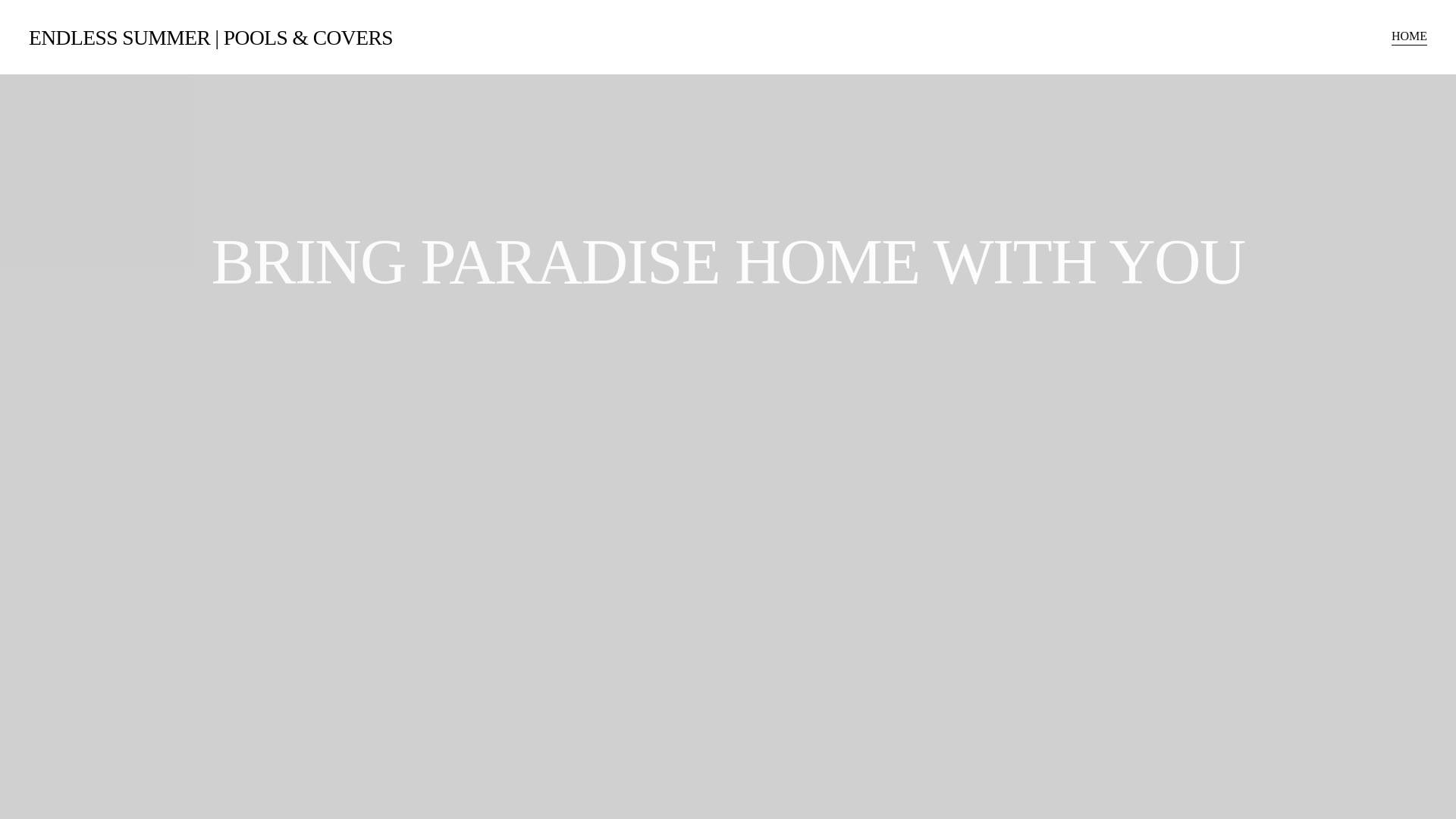website screenshot of https://endlesssummerpoolscovers.com/