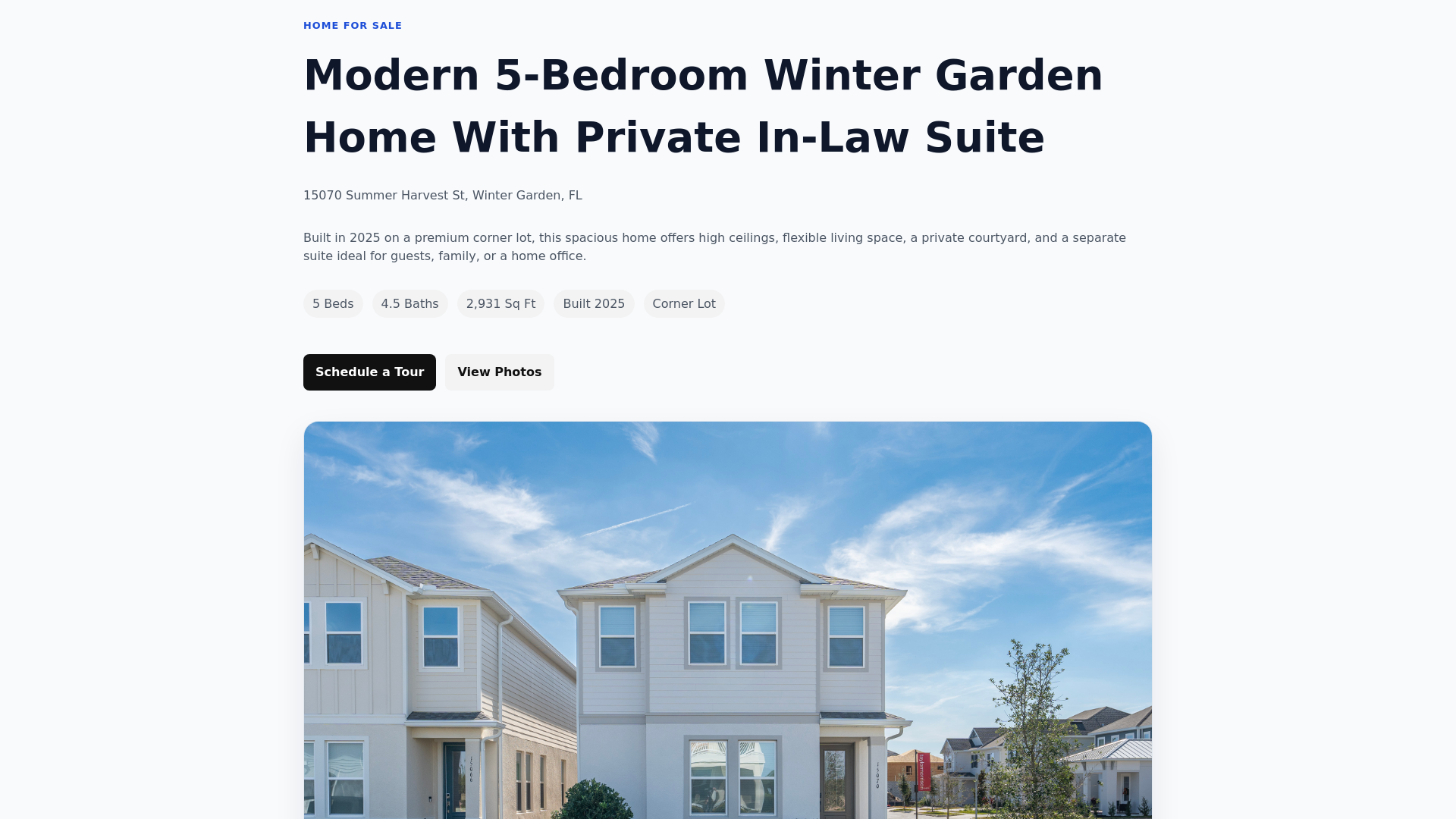 website screenshot of https://15070summerharvest.com/