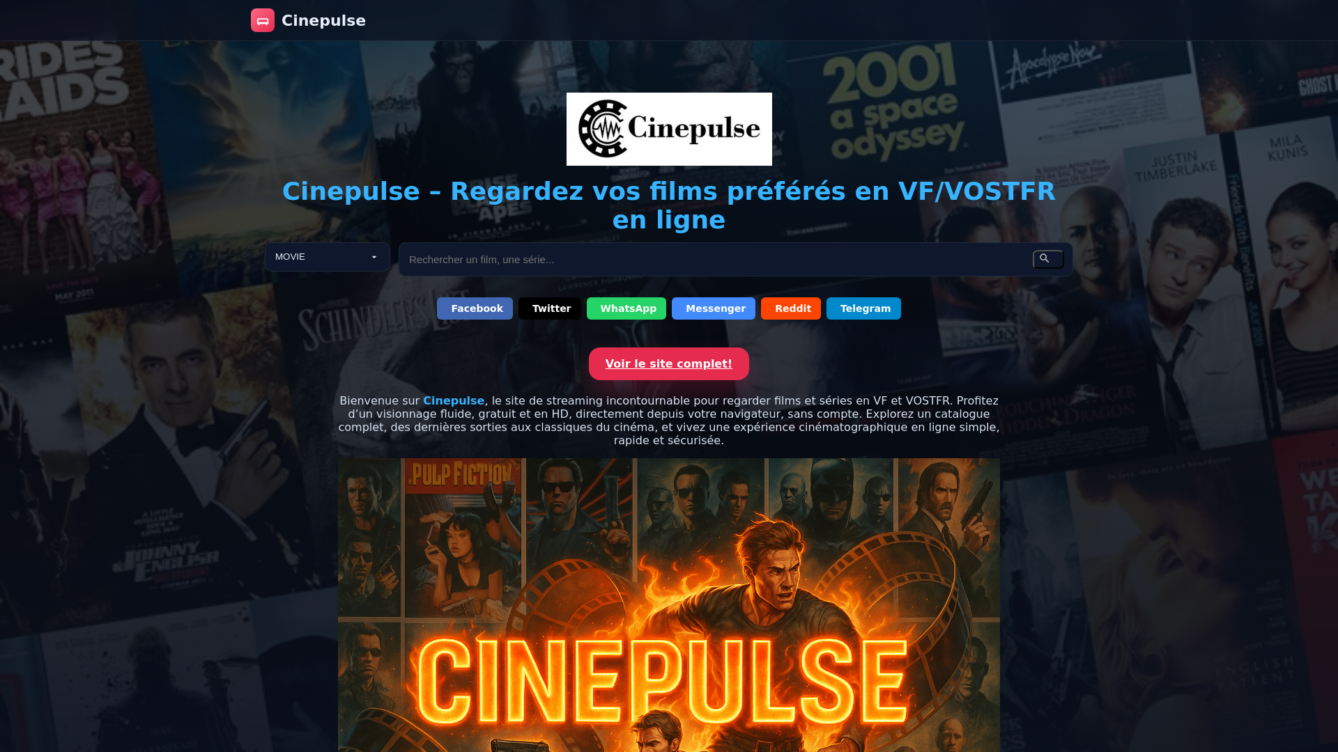 website screenshot of https://cinepulse-4rs.pages.dev/