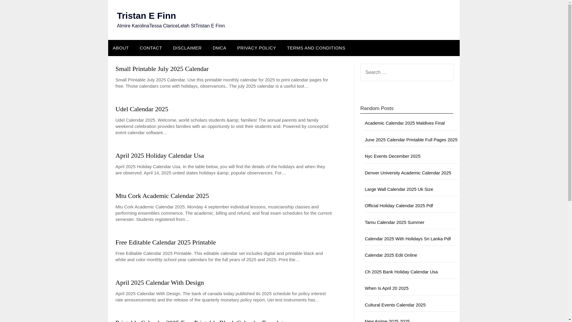 website screenshot of https://tristanefinn.pages.dev/