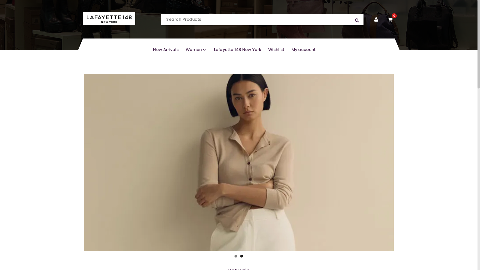 website screenshot of https://www.margarethiler.shop/