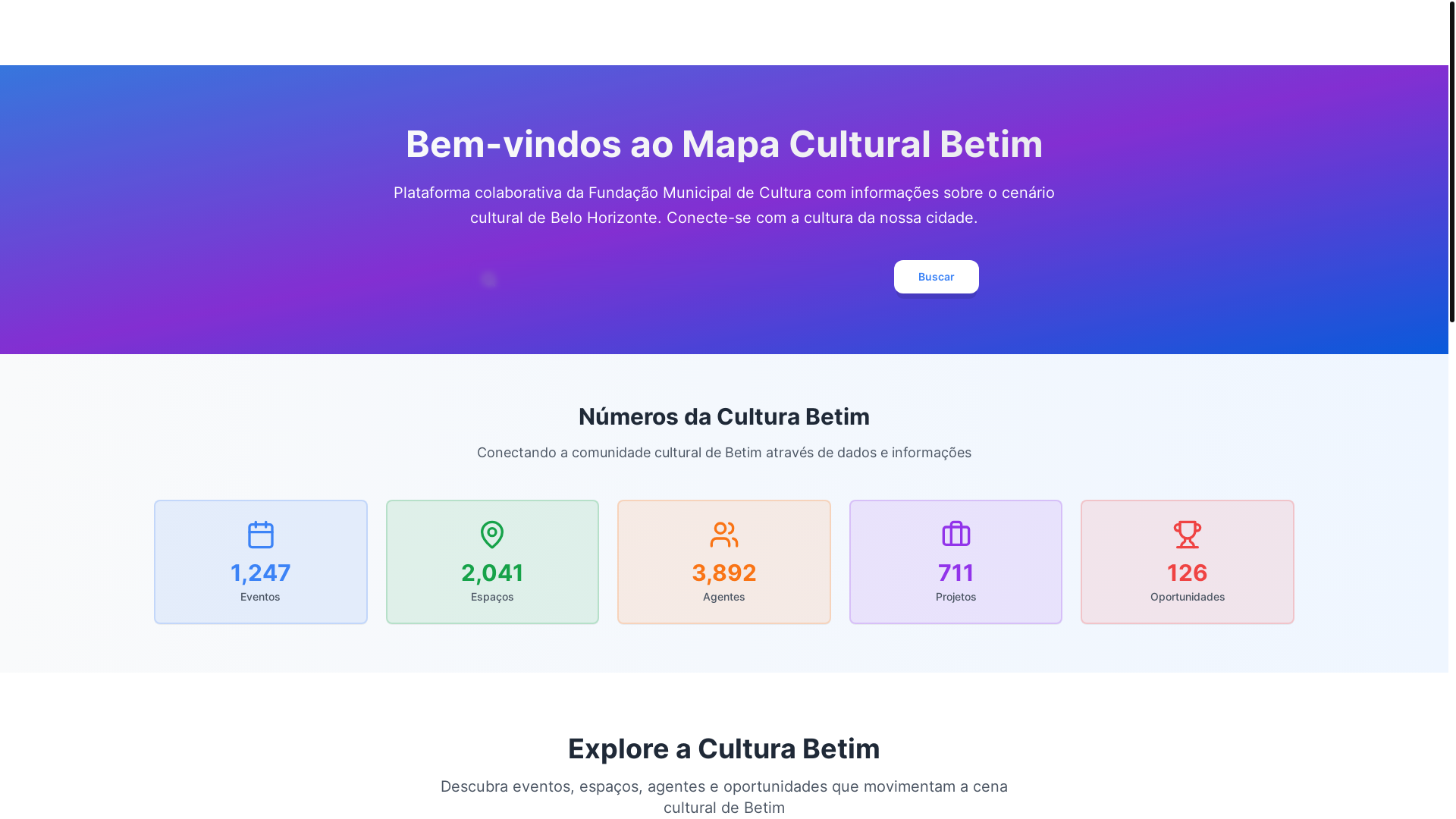 website screenshot of https://mapacultural-website.pages.dev/