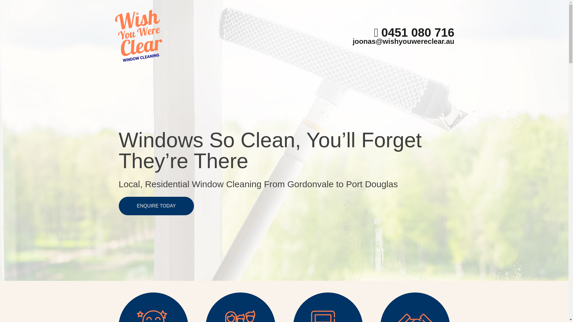 website screenshot of https://wish-you-were-clear.com.au/