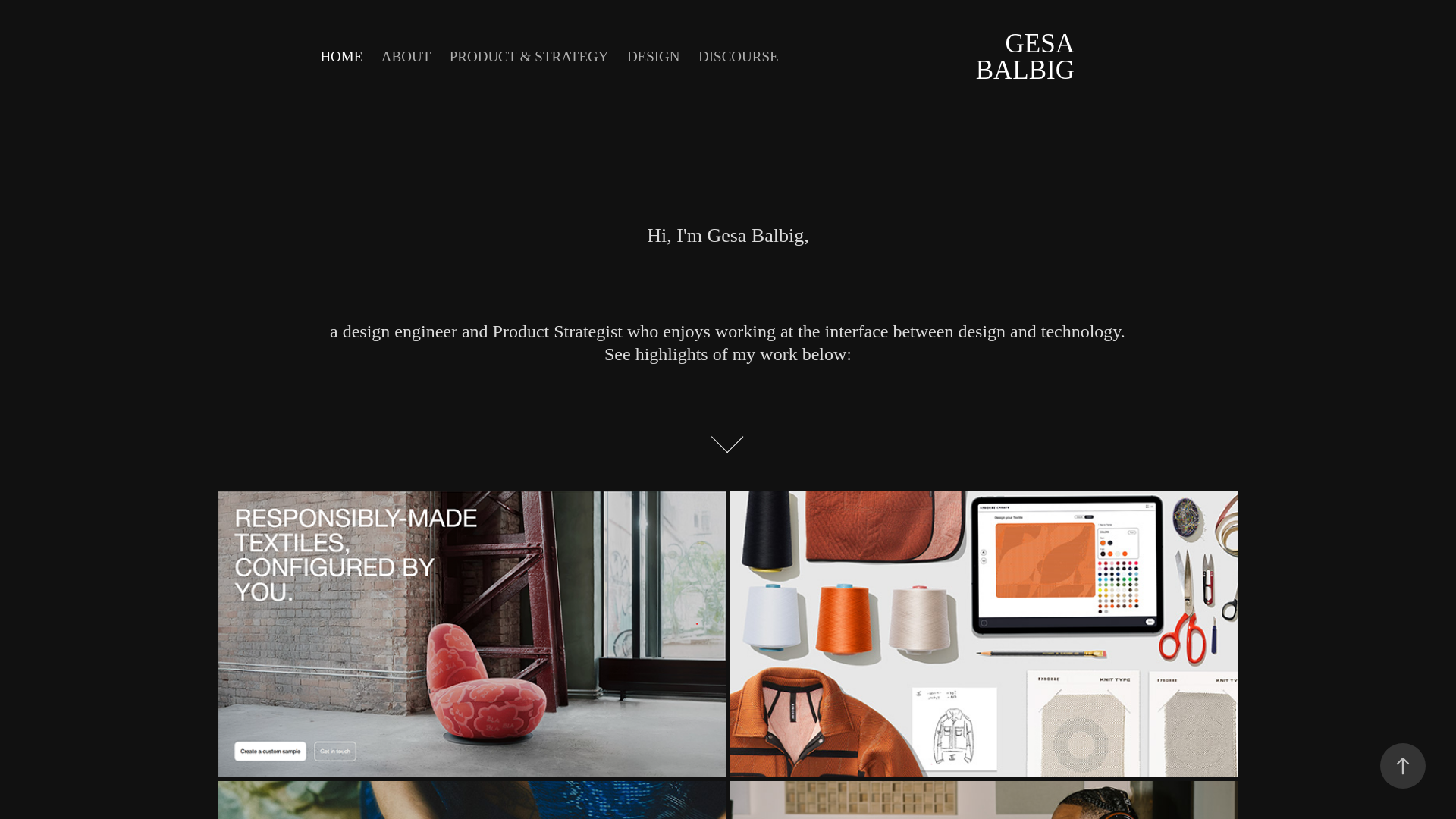 website screenshot of https://gesabalbig.com/