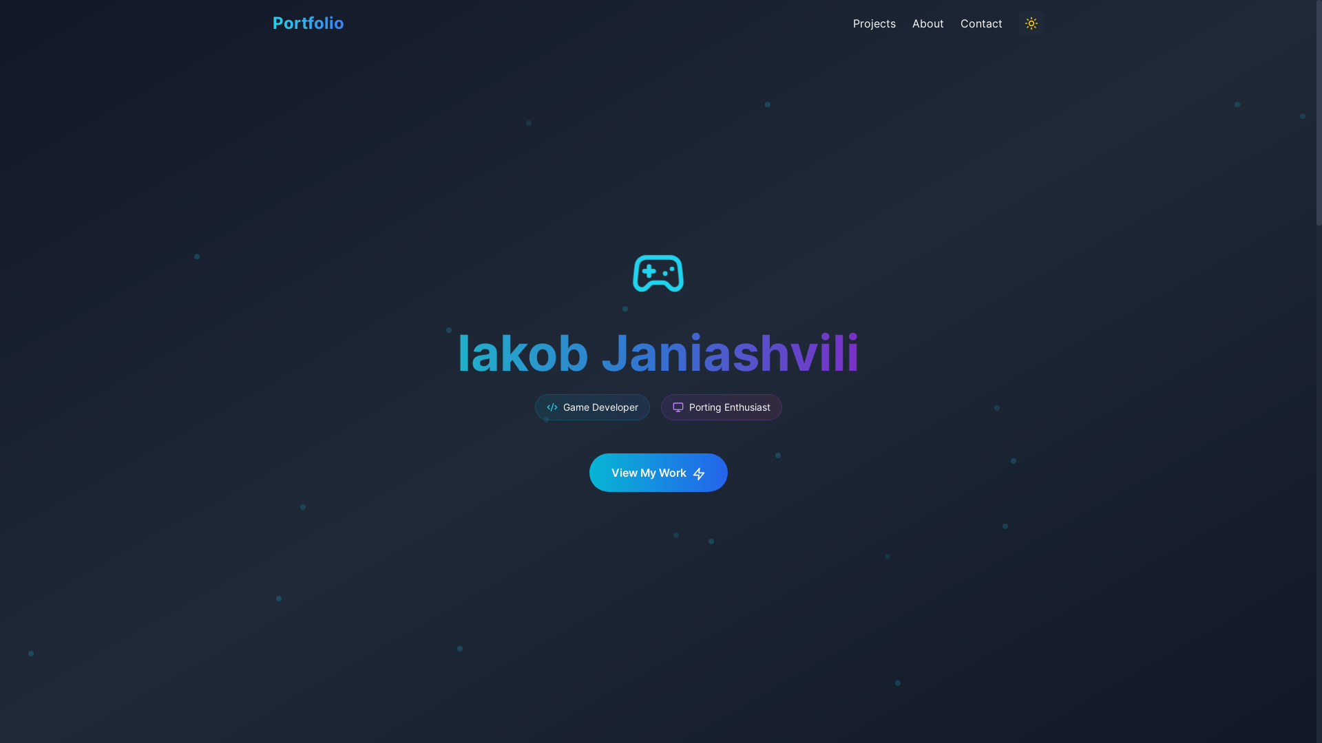 website screenshot of https://patnosd.dev/