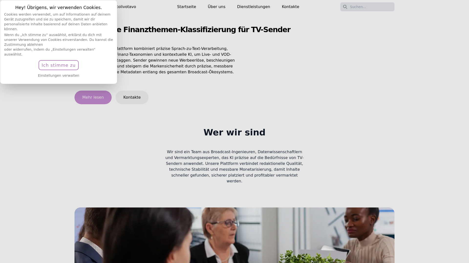website screenshot of https://varoniloloropentolivotavo.digital/