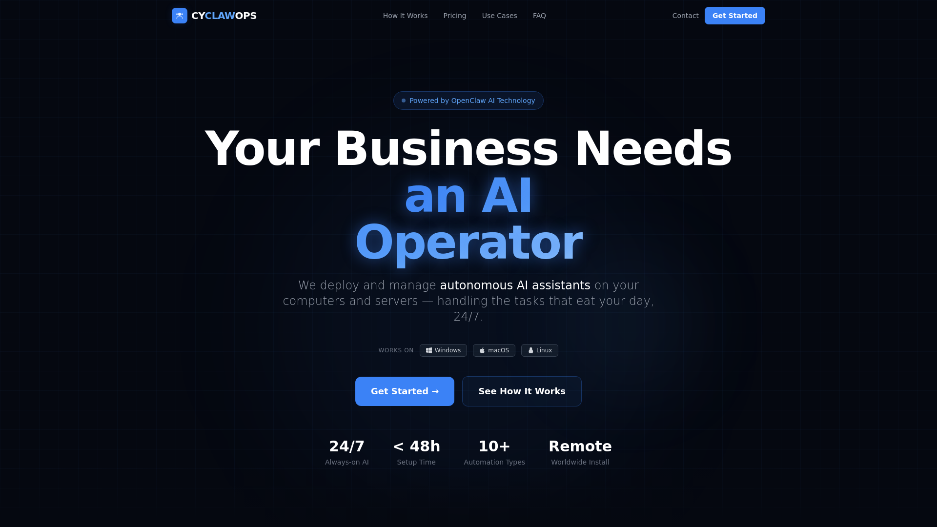 website screenshot of https://cyclawops.com/
