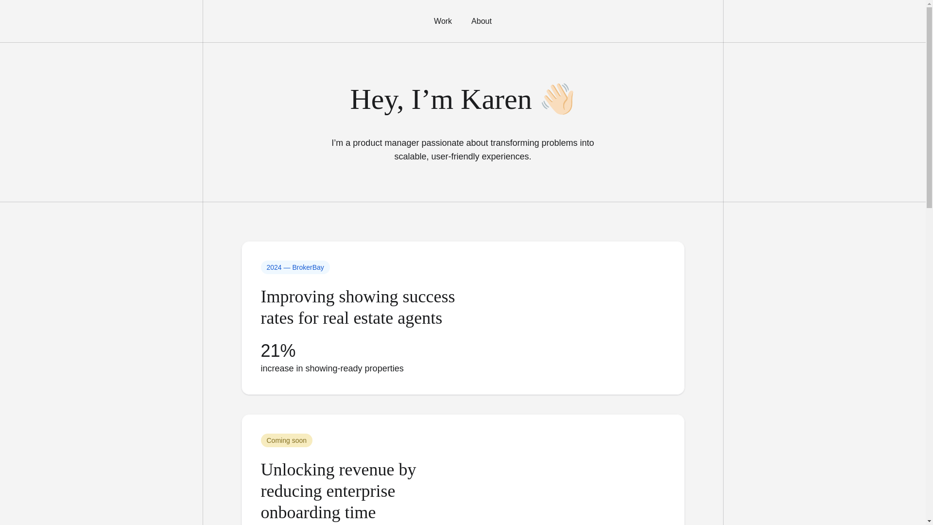 website screenshot of https://karennguyen.work/