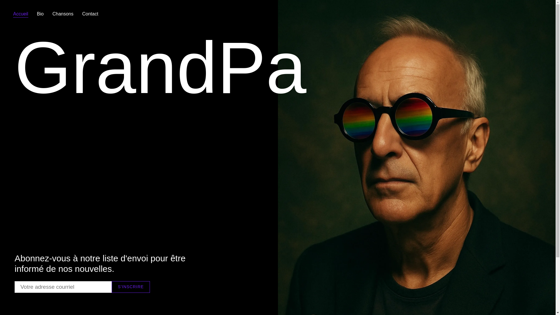 website screenshot of https://grandpa-musique.com/