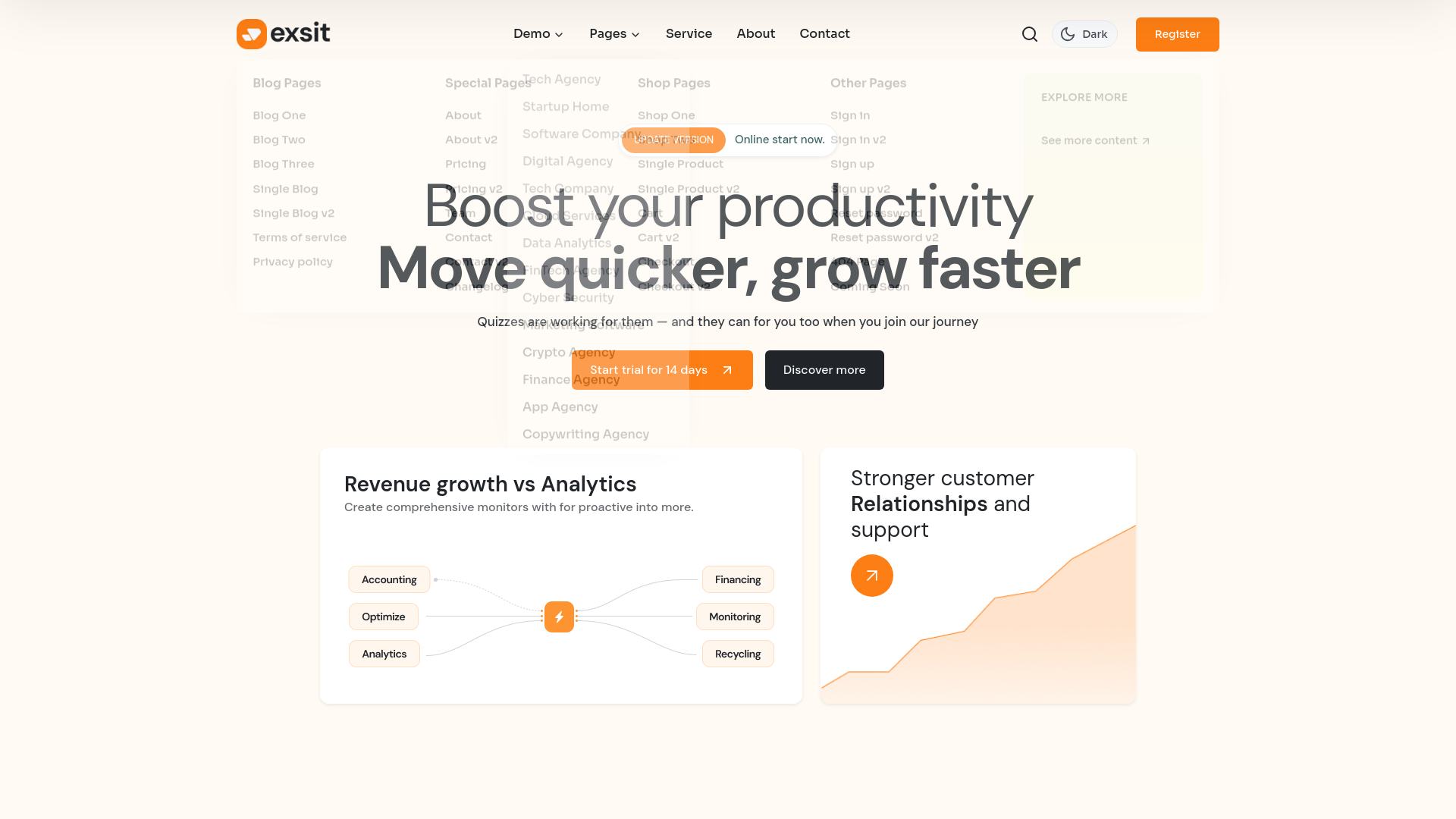 website screenshot of https://trafficadsnetwork.com/
