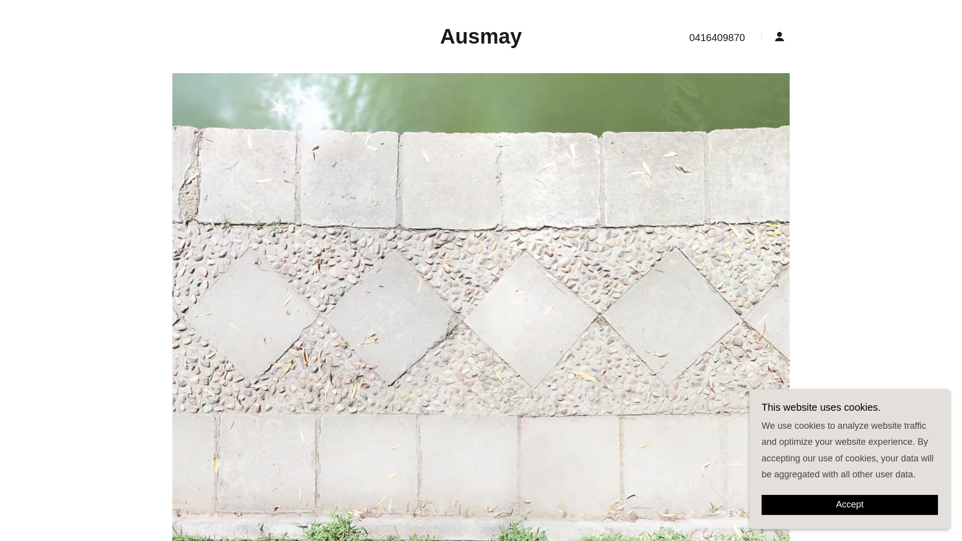 website screenshot of https://ausmay.com.au/