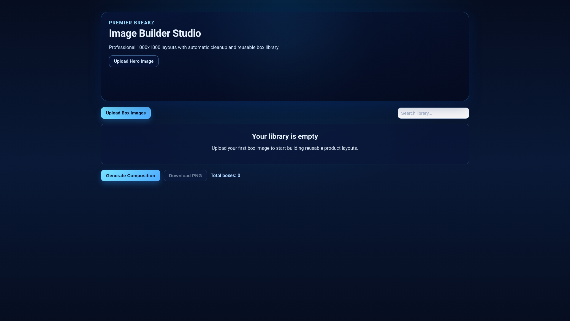 website screenshot of https://premier-breakz.pages.dev/