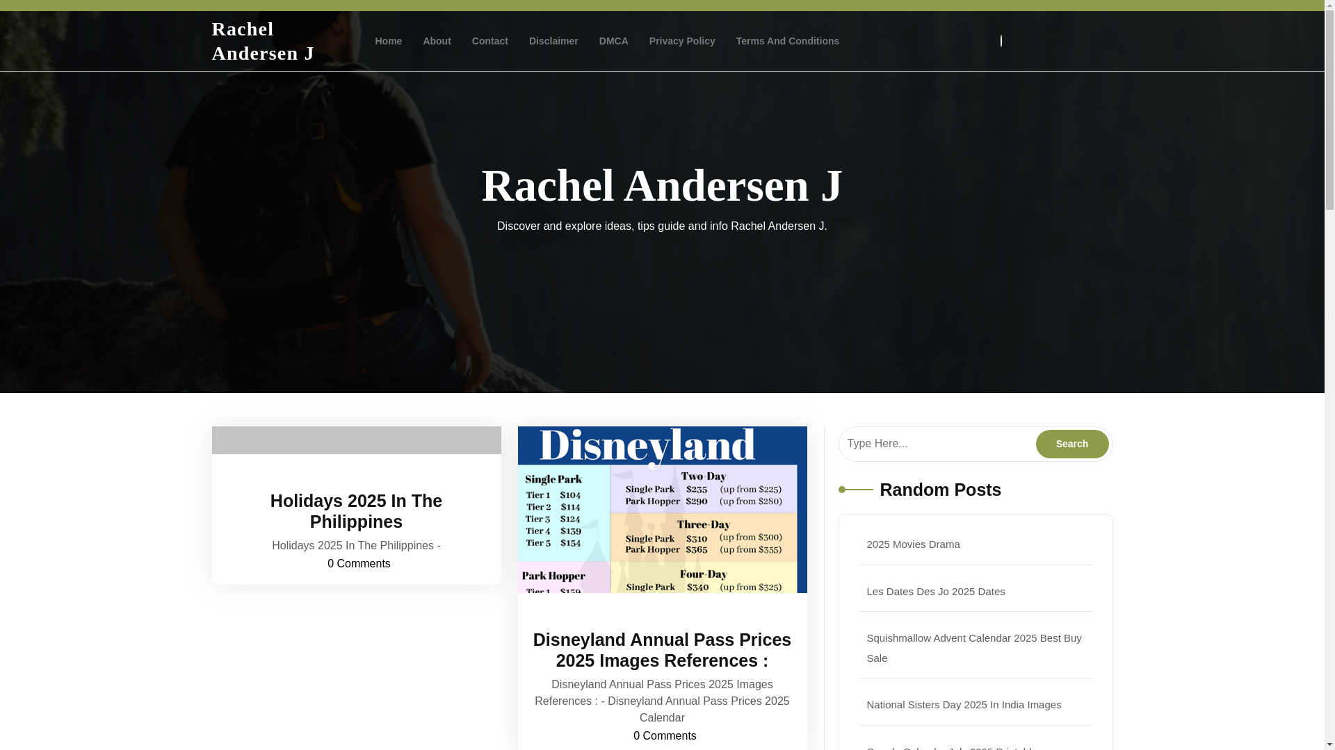website screenshot of https://rachelandersenj.pages.dev/