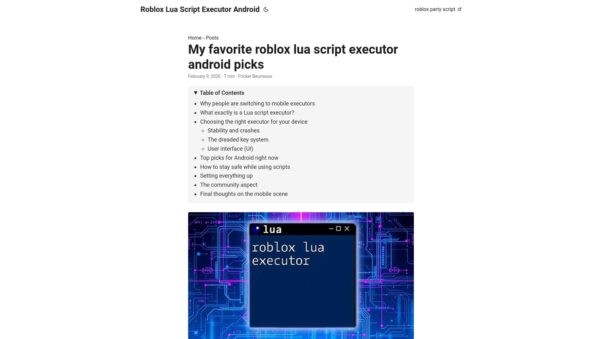 website screenshot of https://roblox-lua-script-executor-android.pages.dev/