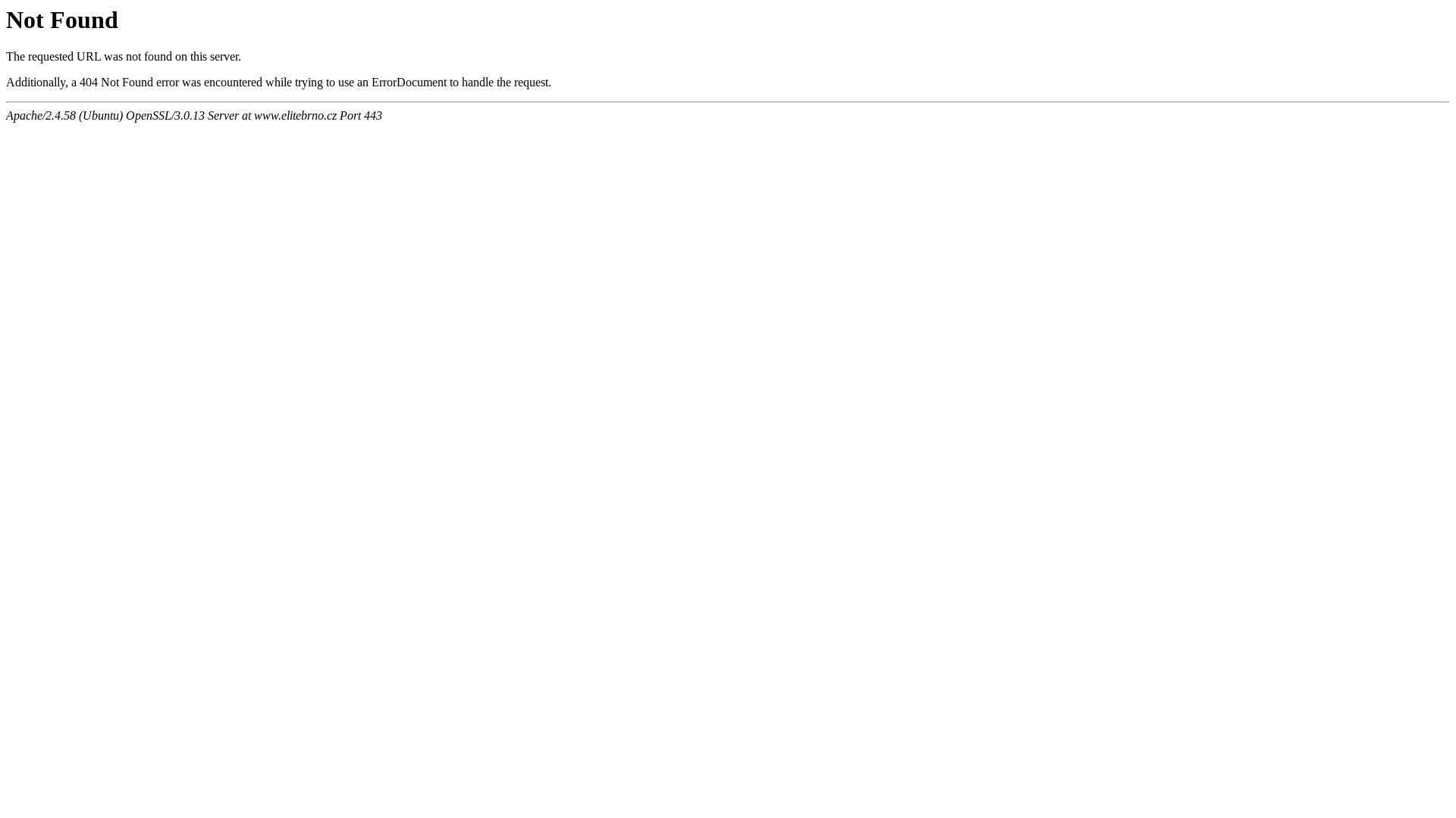 website screenshot of https://elitebrno.cz/