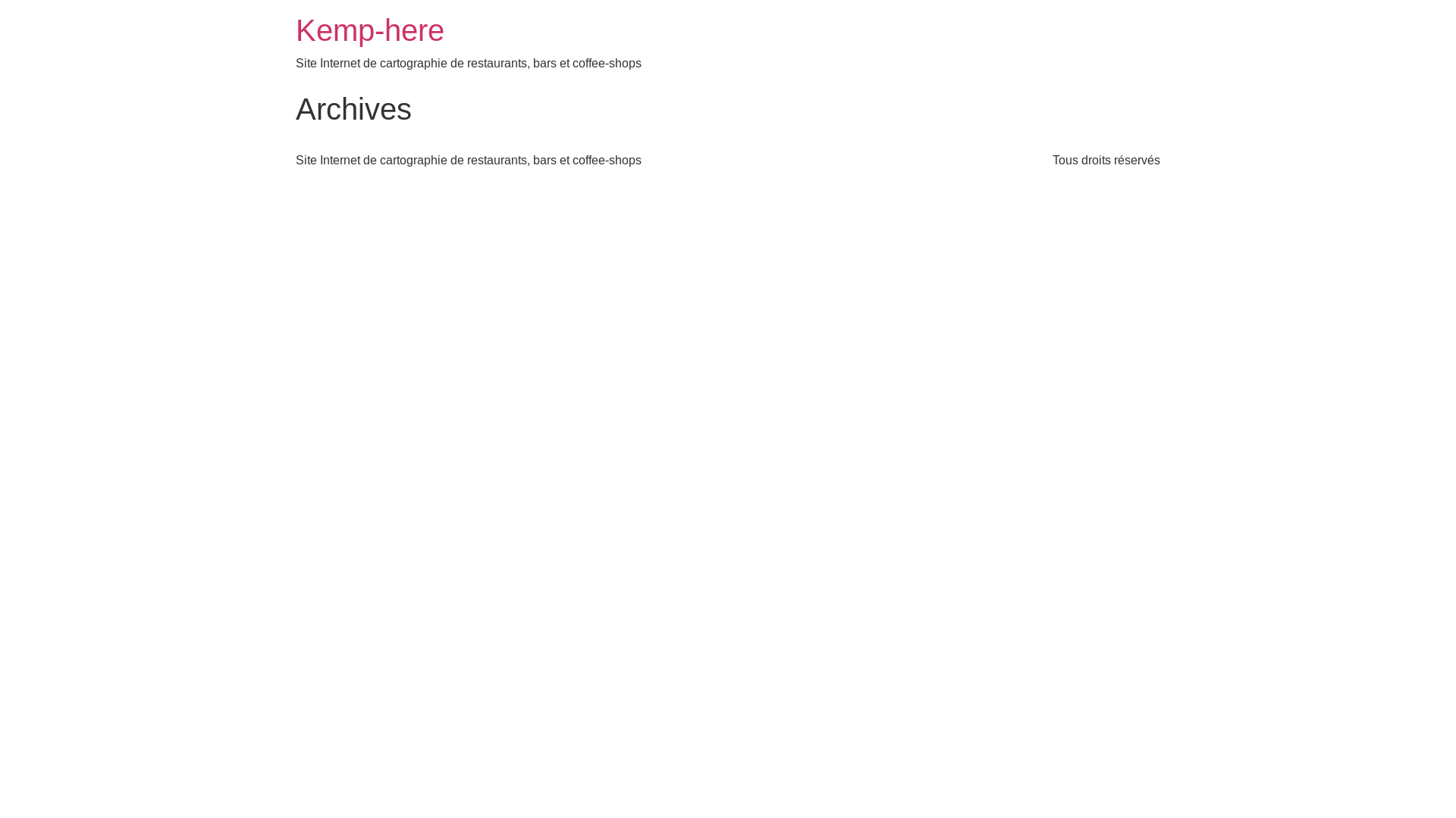 website screenshot of https://kemp-here.fr/