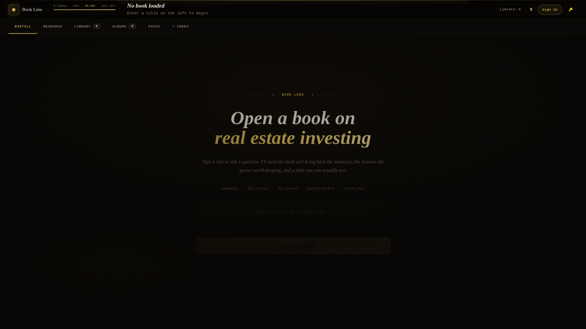 website screenshot of https://book-lens.pages.dev/