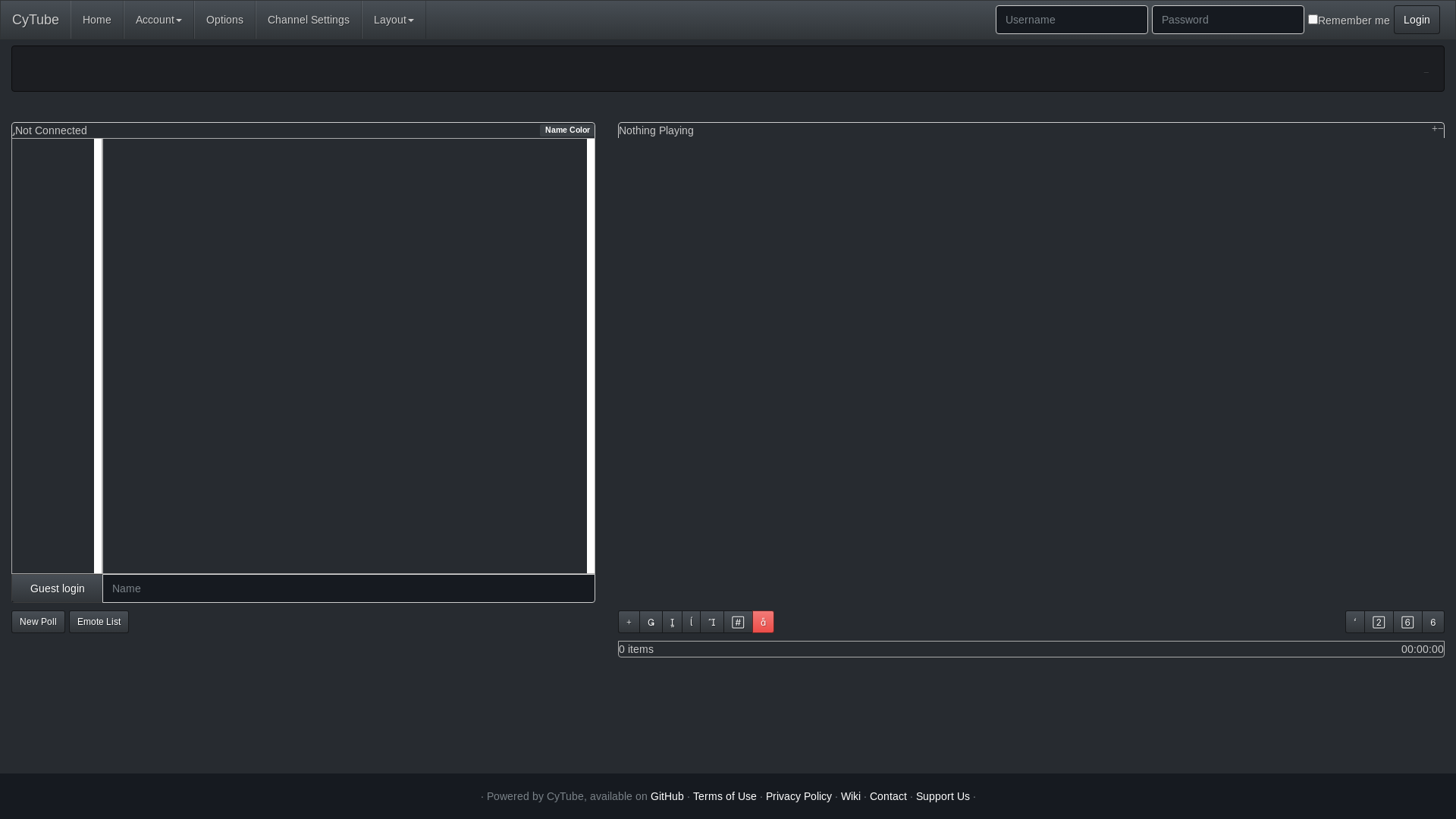 website screenshot of https://cytu.be/r/susieqt