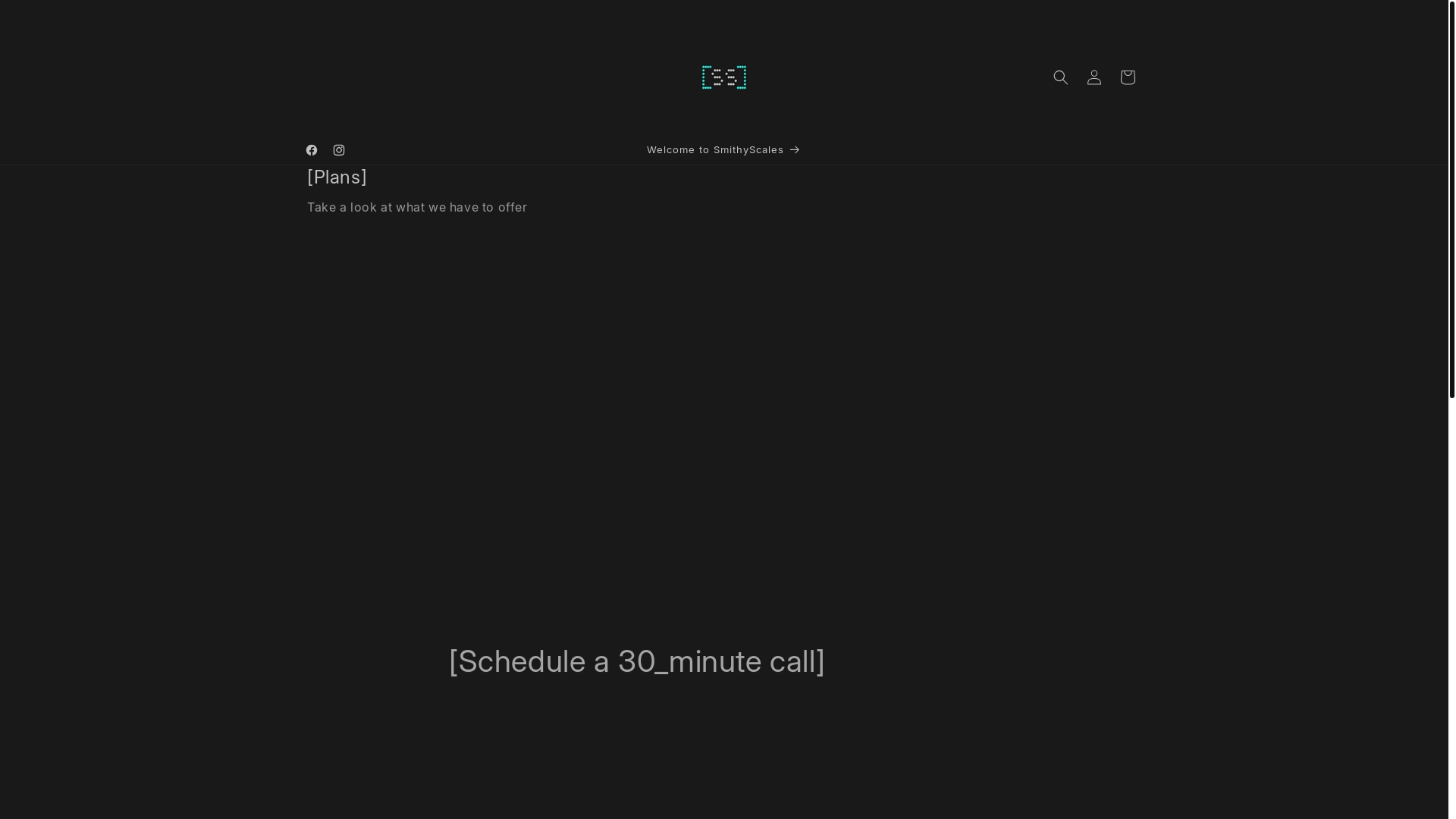 website screenshot of https://smithyscales.com/