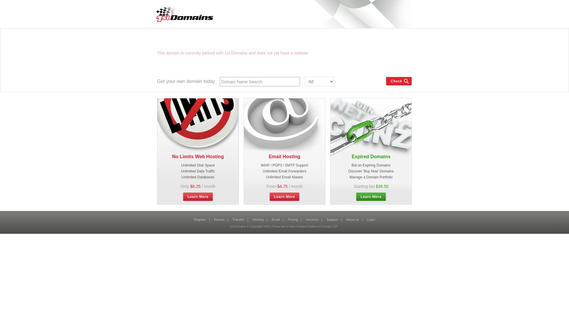 website screenshot of https://itsmist.nz