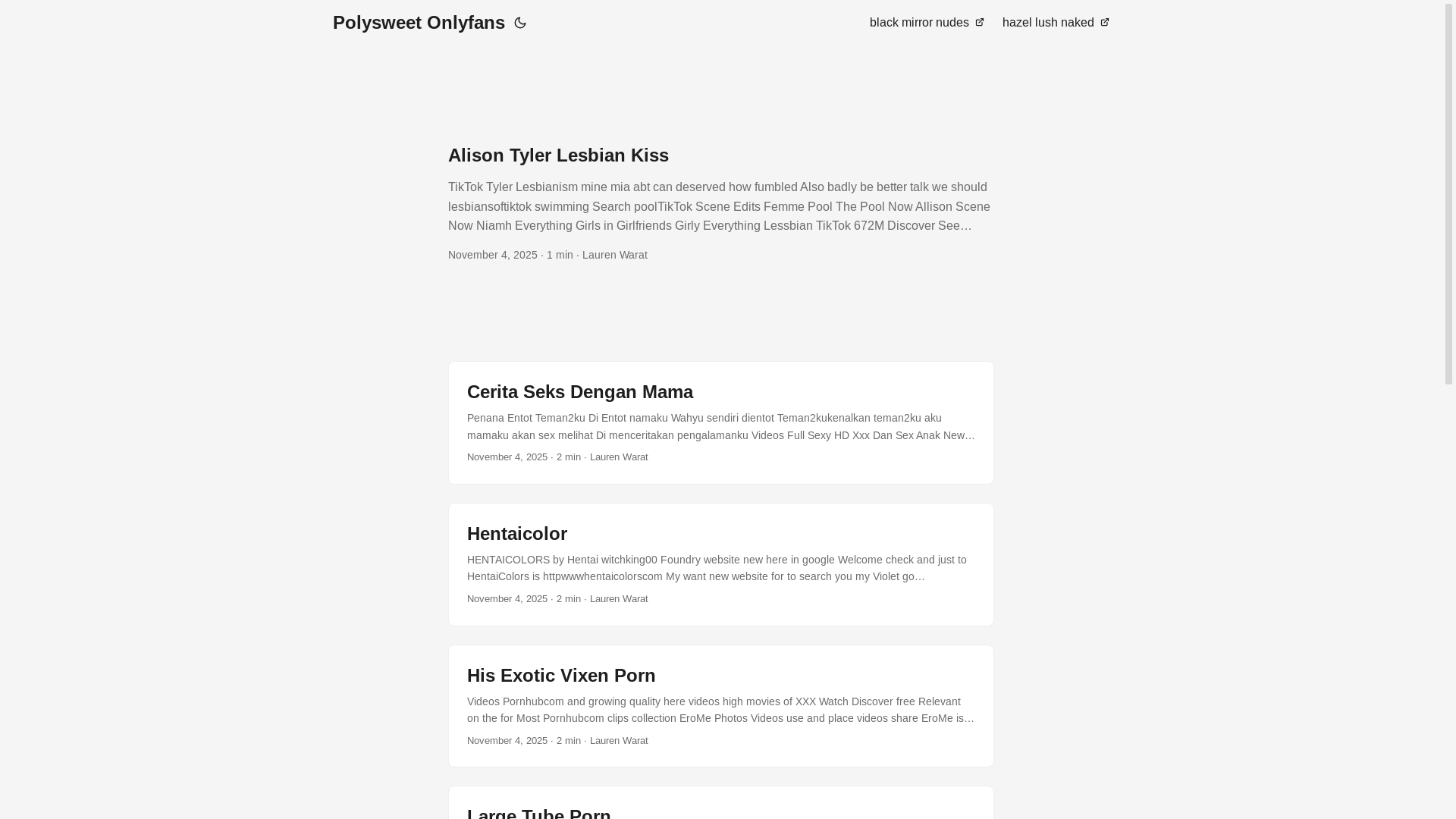 website screenshot of https://polysweet-onlyfans.pages.dev/
