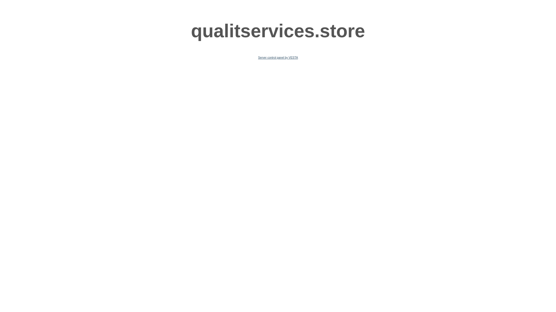 website screenshot of https://qualitservices.store/