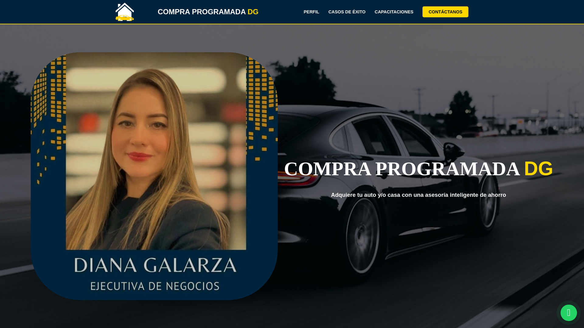 website screenshot of https://compraprogramadadg.com/