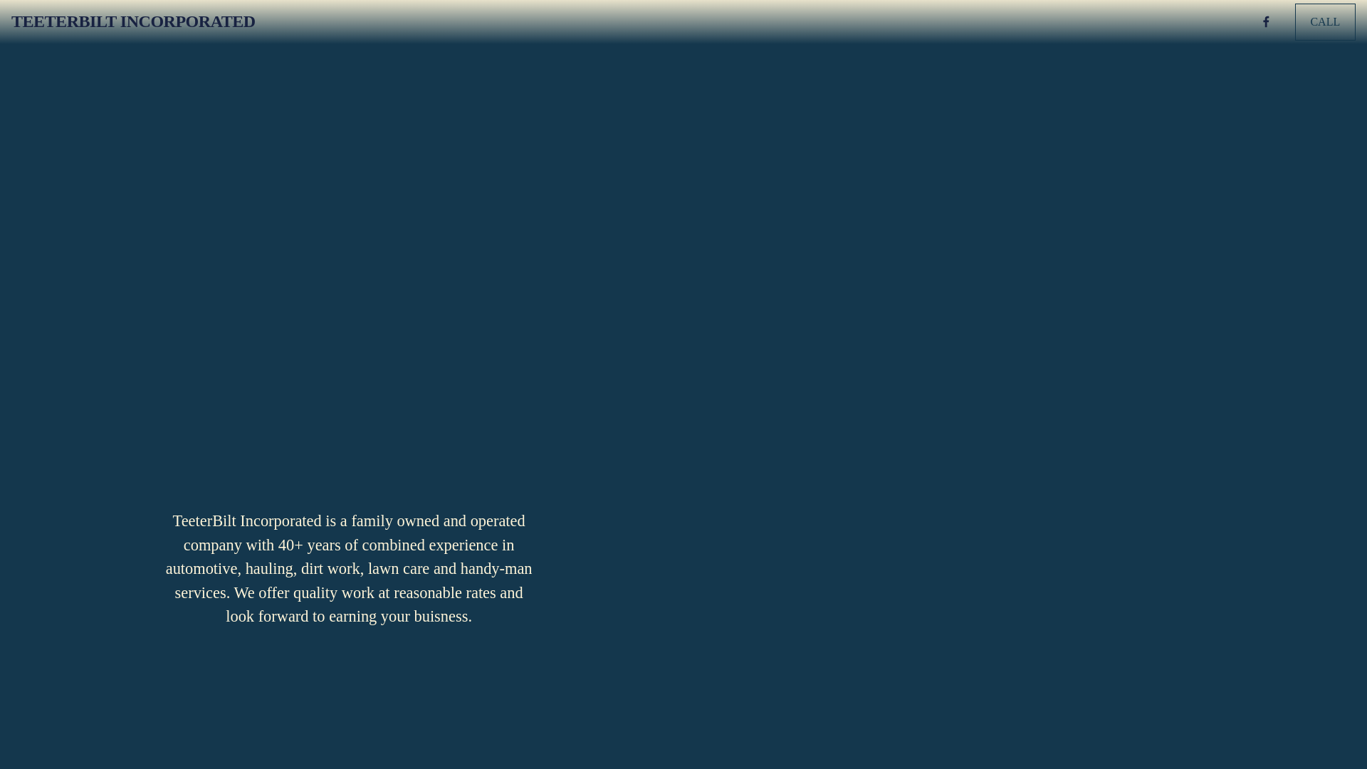 website screenshot of https://teeterbilt.com/