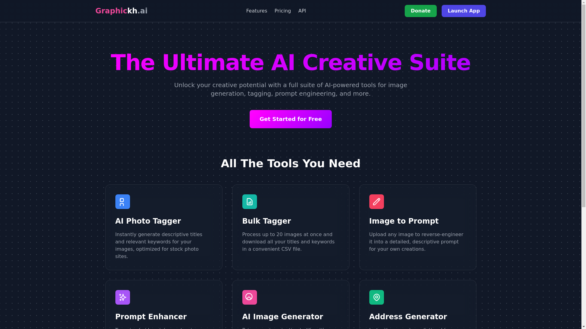 website screenshot of https://khmerai.cam/