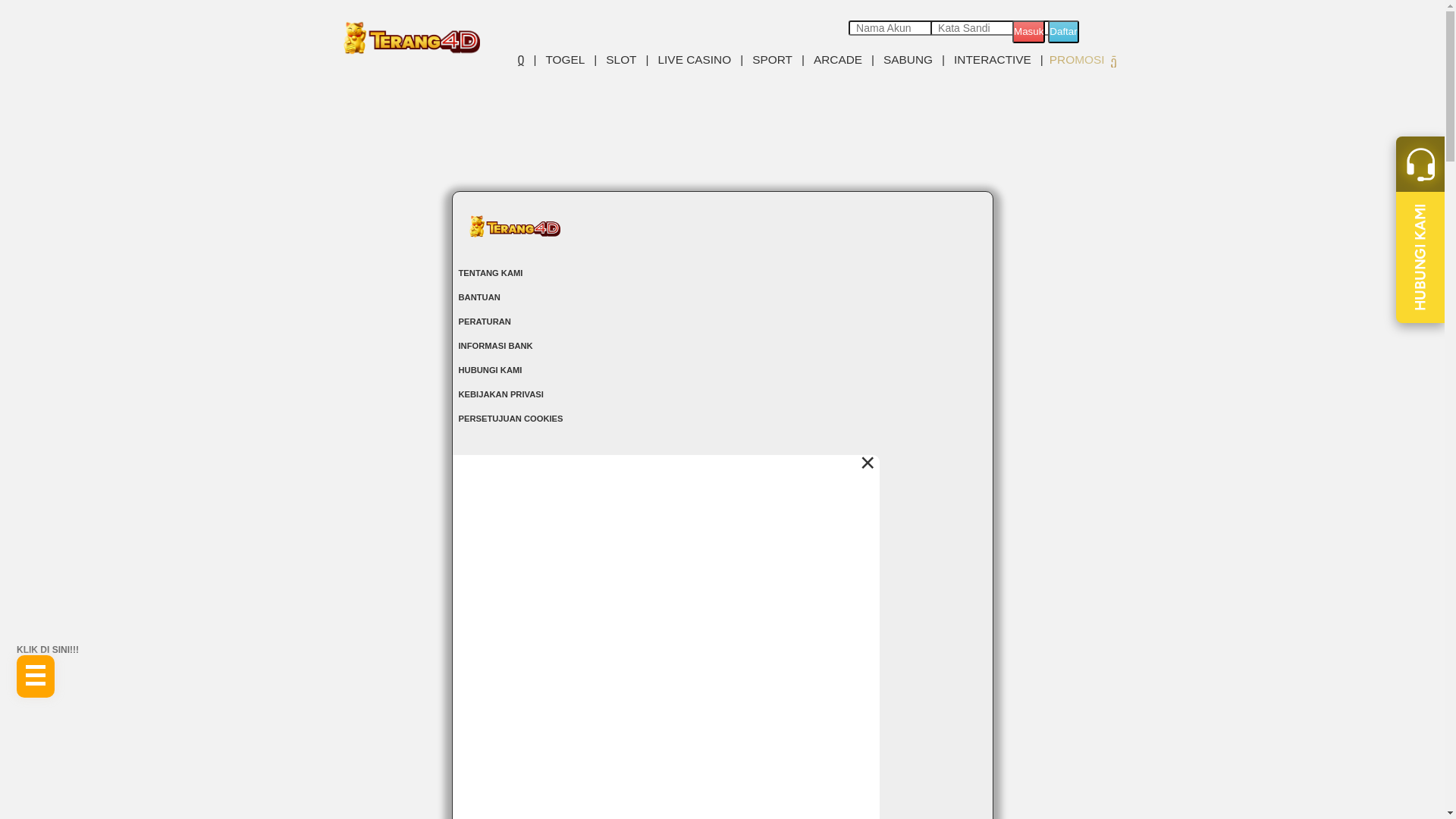website screenshot of https://terang4dpoint.com/