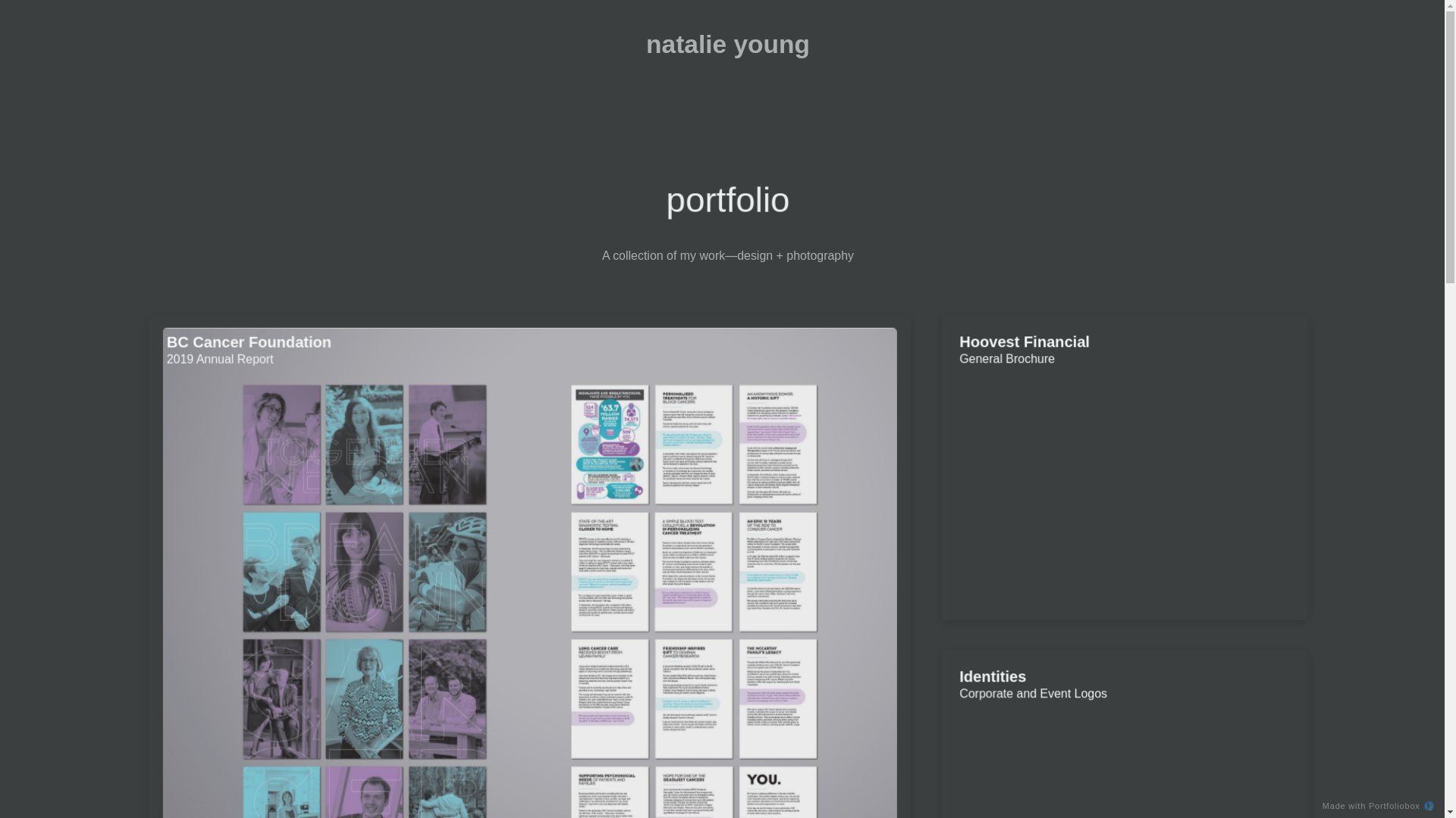 website screenshot of https://natalieyoung.net/
