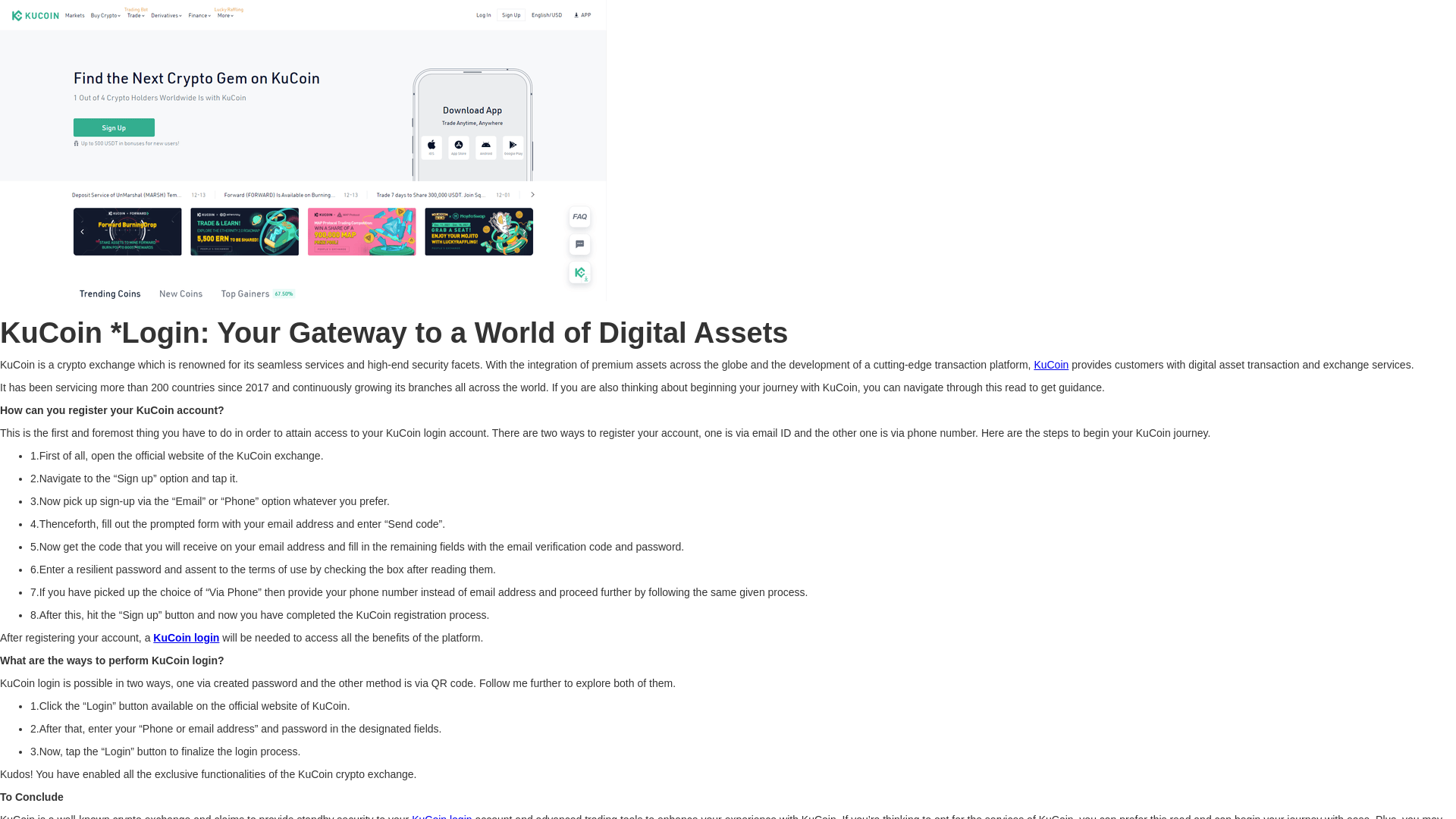 website screenshot of https://kucoenlogifn.webflow.io