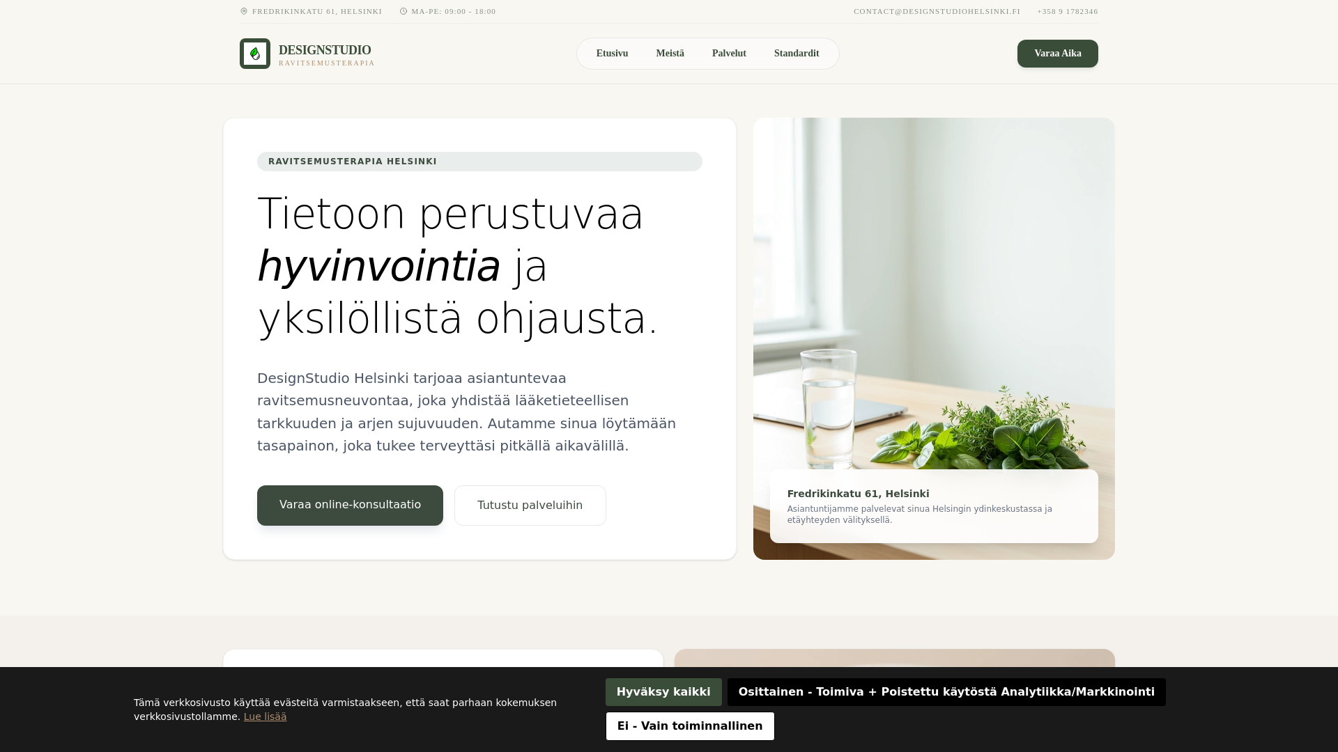 website screenshot of https://designstudiohelsinkipl.info