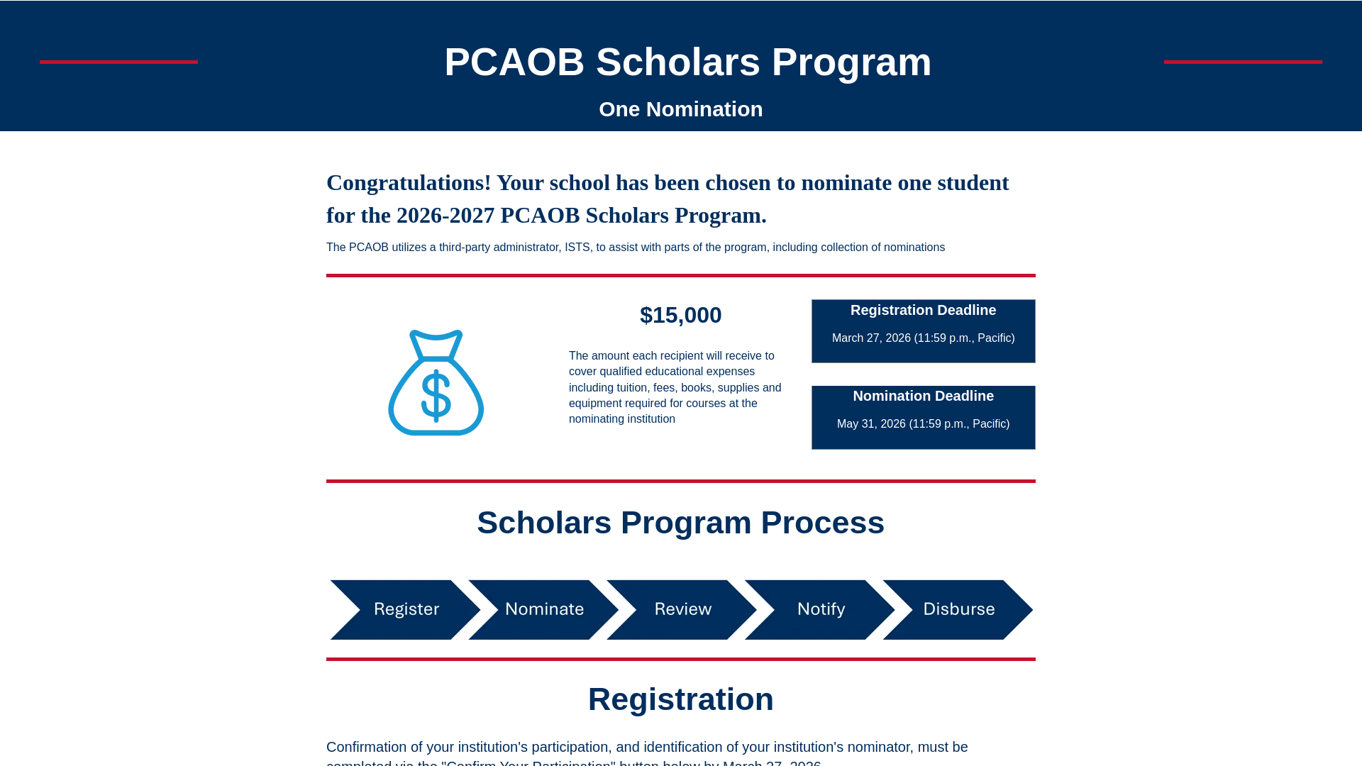 website screenshot of https://22762030.hs-sites.com/scholars-program-one-nomination